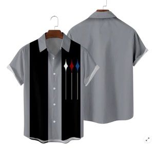 New Retro bowling shirt